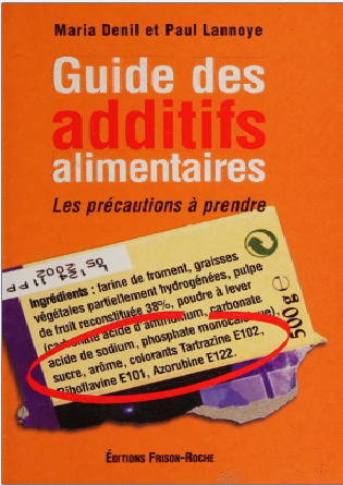 guide des additifs alimentaires